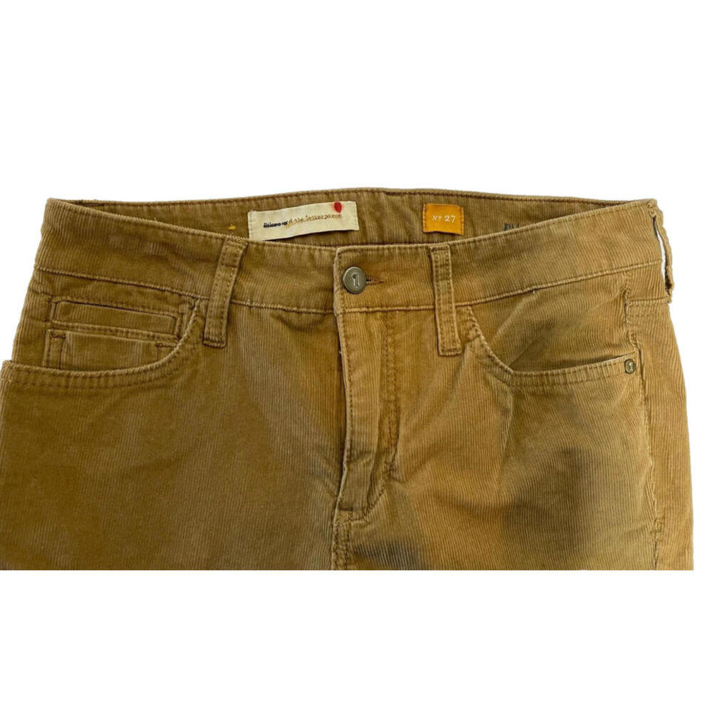 Anthropologie Pilcro & The Letterpress Stet Corduroy Skinny Leg Pants Womens 27 - Picture 4 of 7